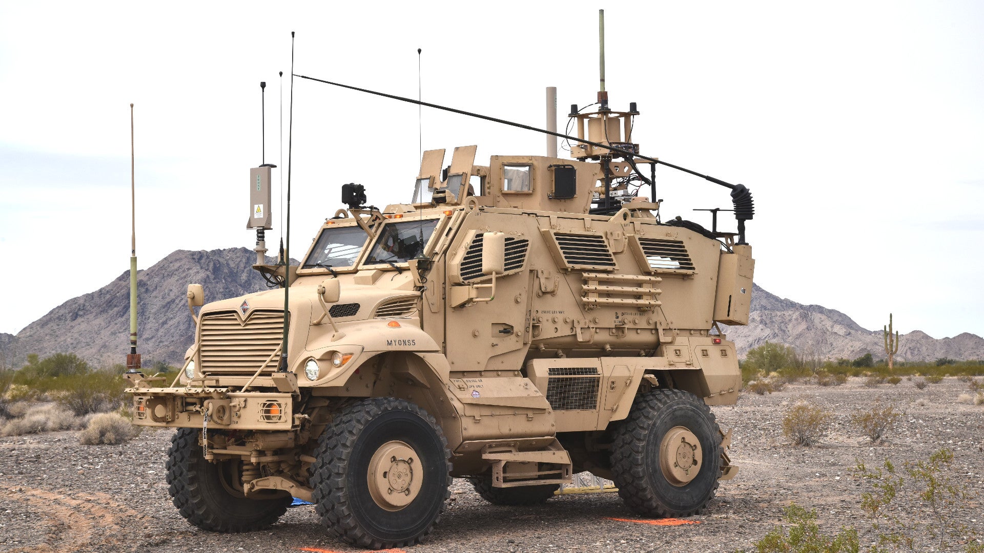 This Is The Army's New Electronic Warfare Vehicle, The First Of Its