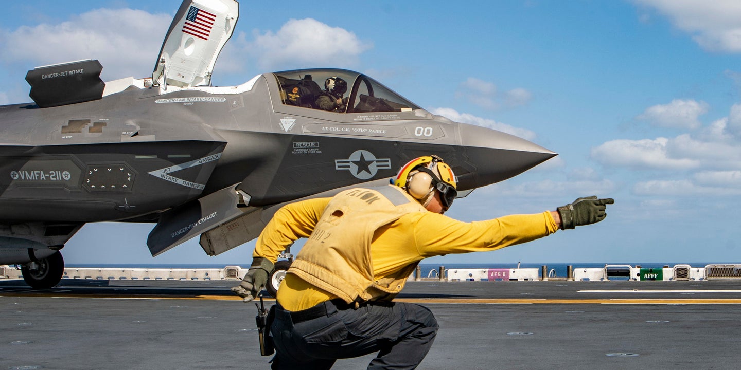 Marine F-35Bs Fly First-Ever Strike Missions Against &#8216;Fixed Targets&#8217; in Afghanistan (Updated)