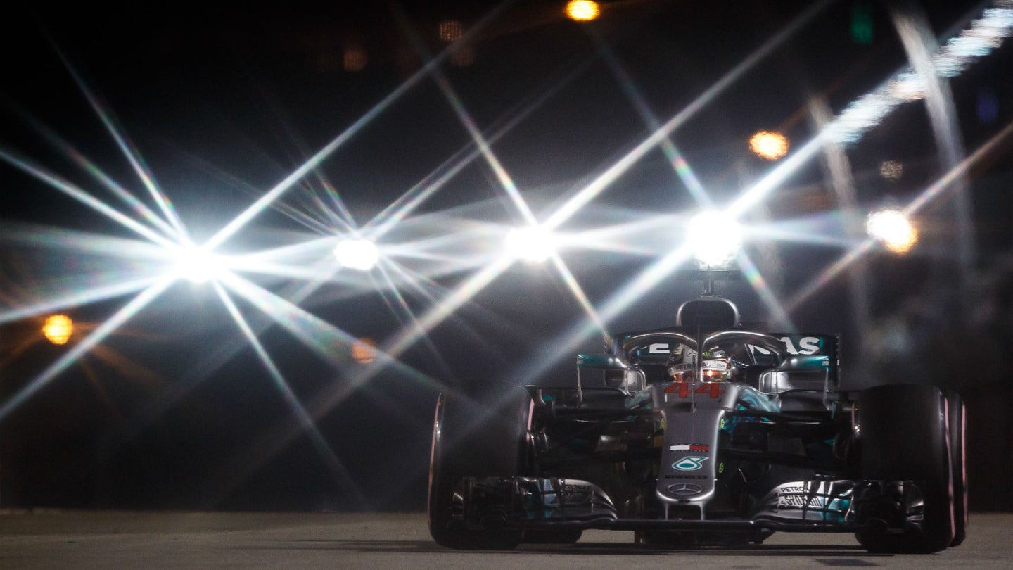 Mercedes’ Lewis Hamilton Earns Surprise F1 Pole at Singapore Grand Prix