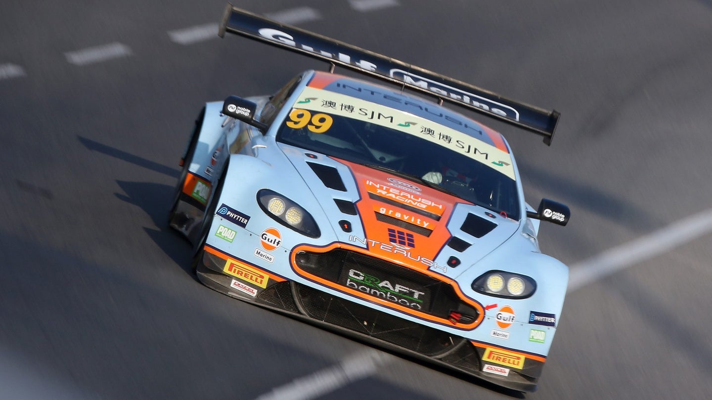 The Aston Martin V12 Vantage GT3 Is About to Run Its Final Race