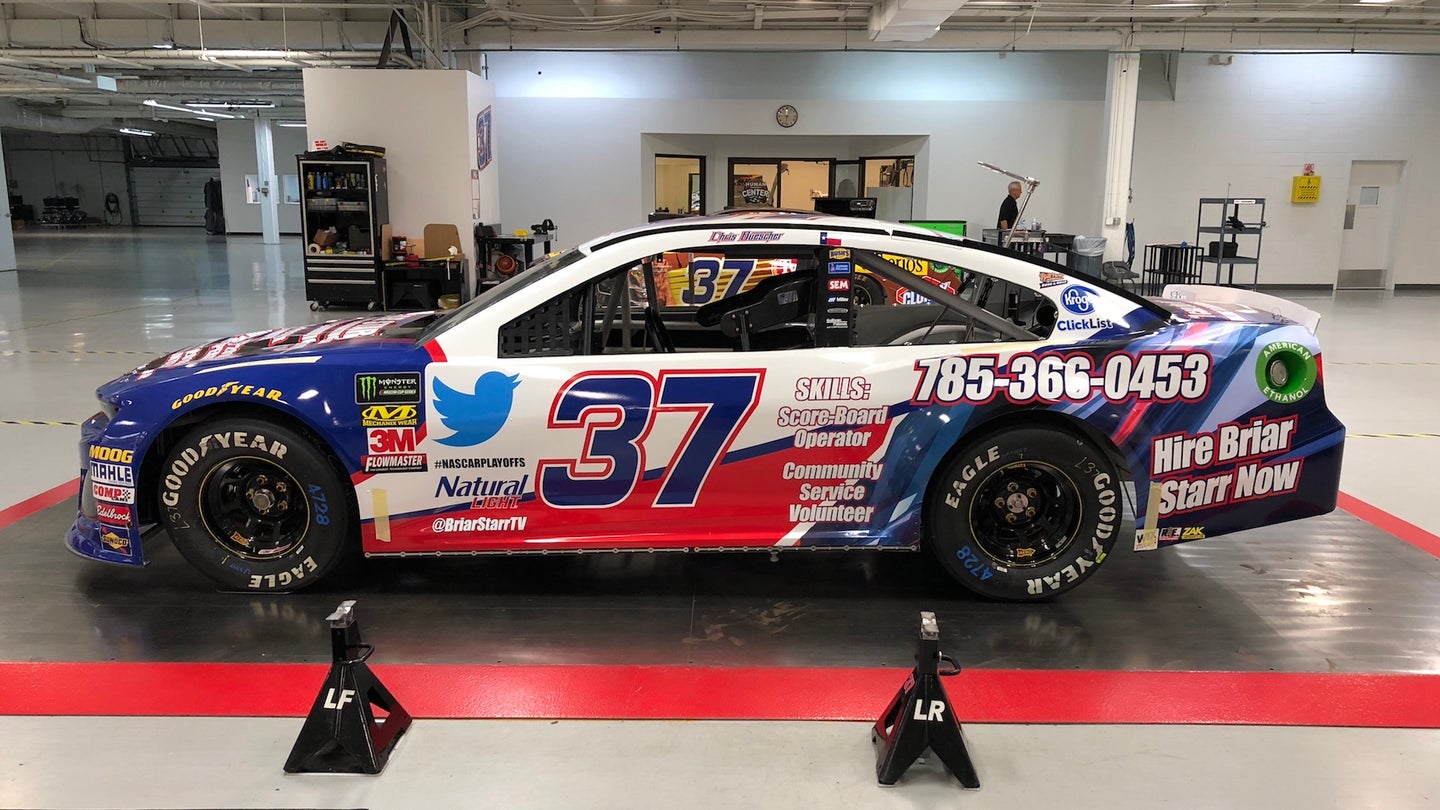College Grad Looking for Work Has Resume Turned Into NASCAR Livery