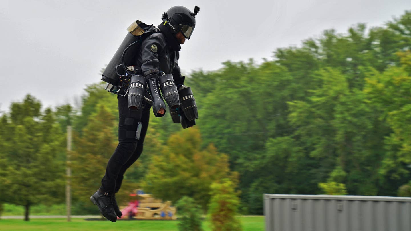 Real-Life Flying Suit Inventor to Launch Jetpack Racing League Next Year