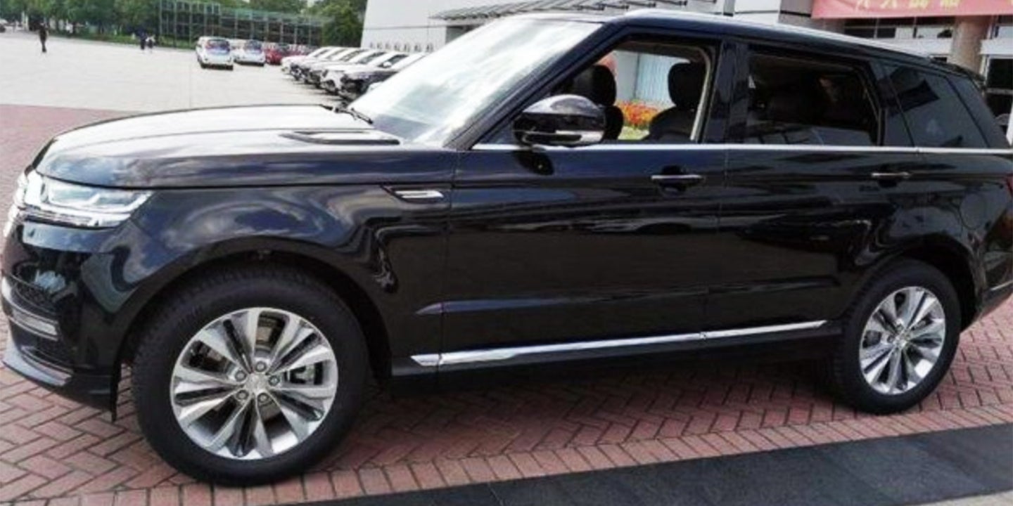 Chinese Automaker Clones the Range Rover Sport with the $23K Zotye T900