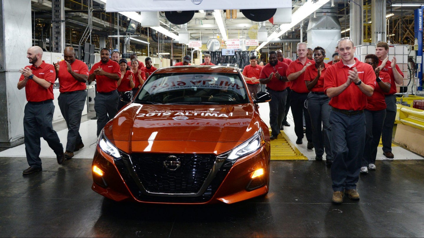 2019 Nissan Altima Begins Production, Will Start at $23,750