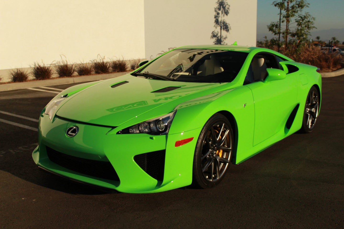 One of Two &#8216;Fresh Green&#8217; 2012 Lexus LFAs Is for Sale in California