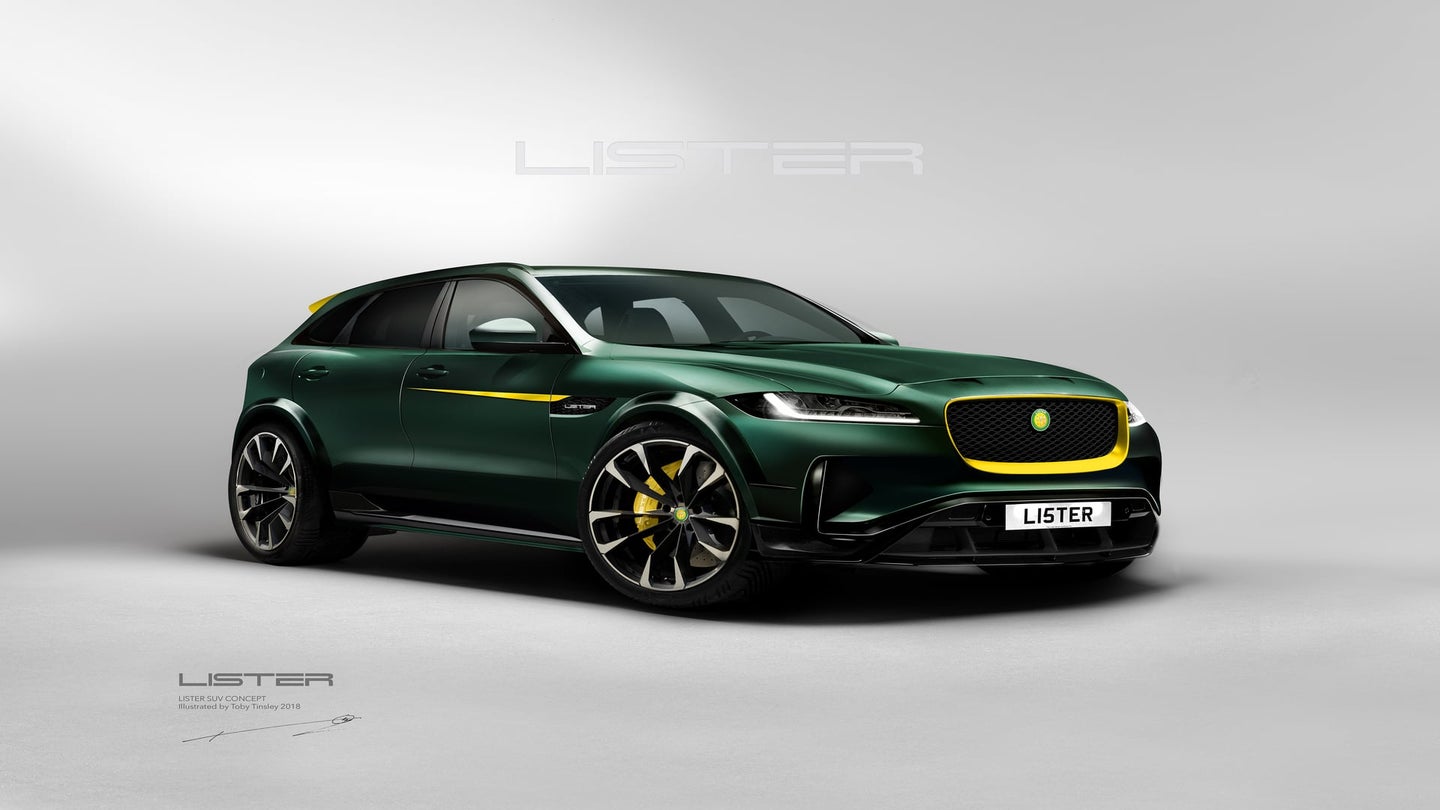Tuning Company Lister Whips up 670-HP Jaguar F-Pace With 200-MPH Top Speed