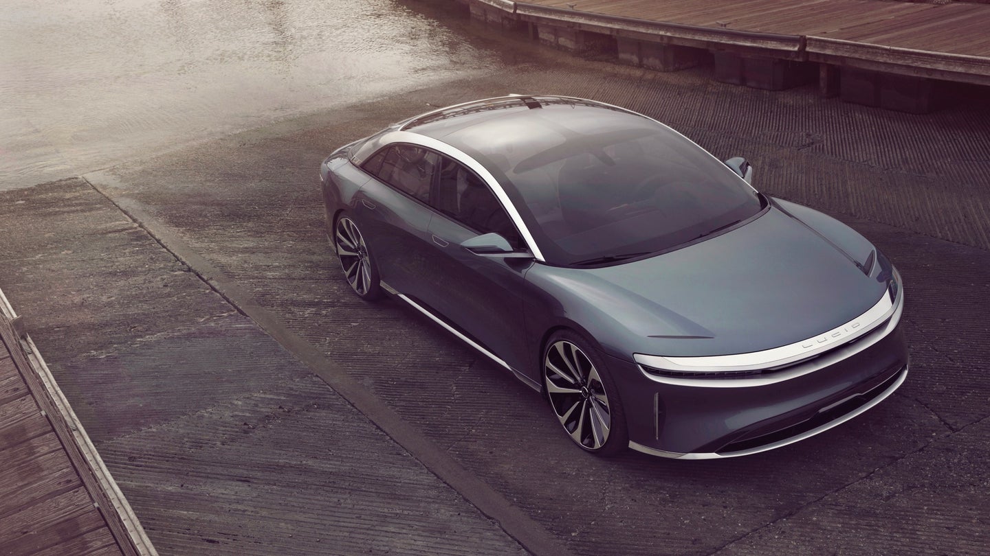 Lucid Motors to Use Electrify America Charging Network for Its Air Electric Car