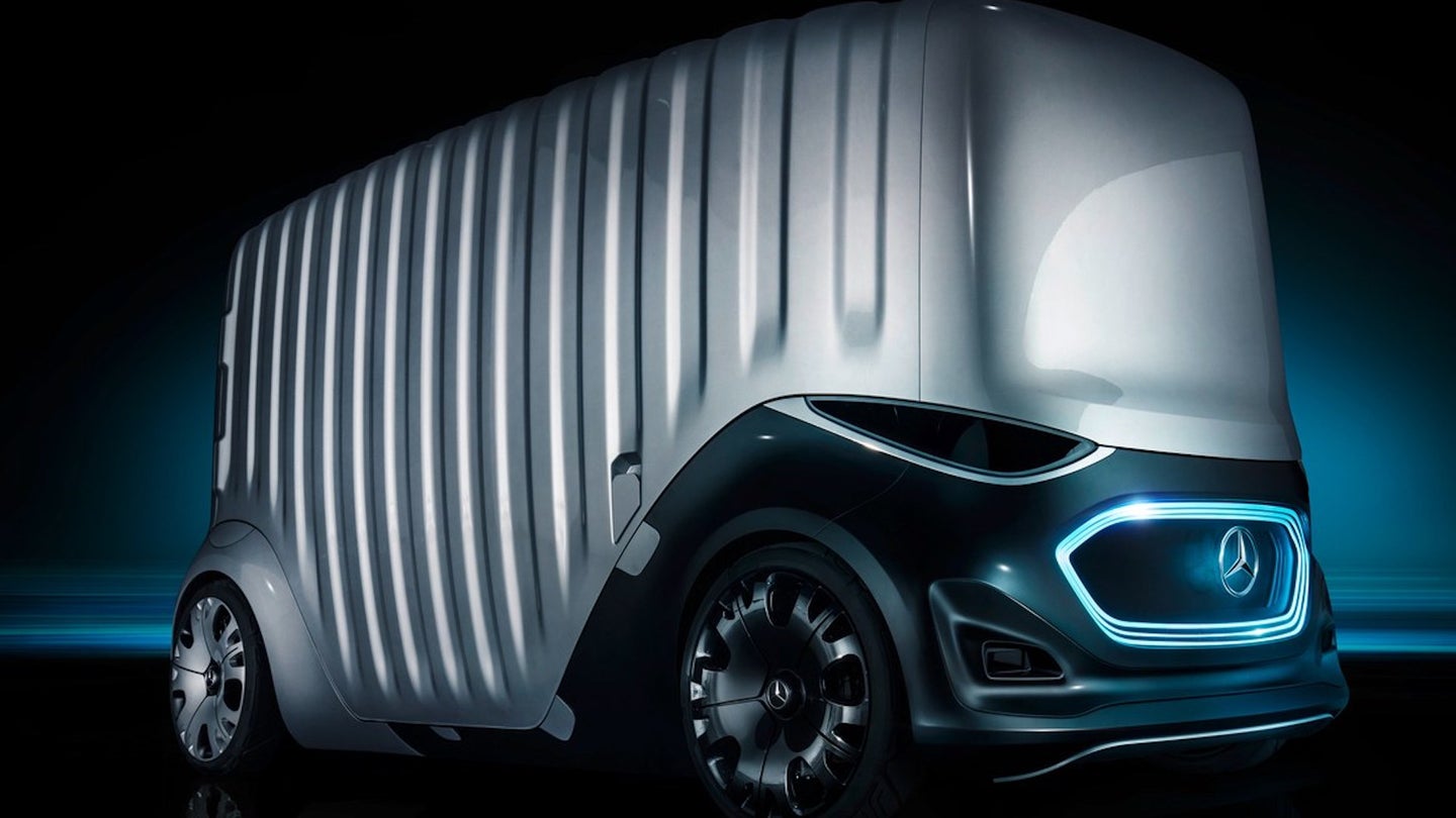 Mercedes Rolls Out Autonomous, Intelligent Van of the Future With Switchable Bodies
