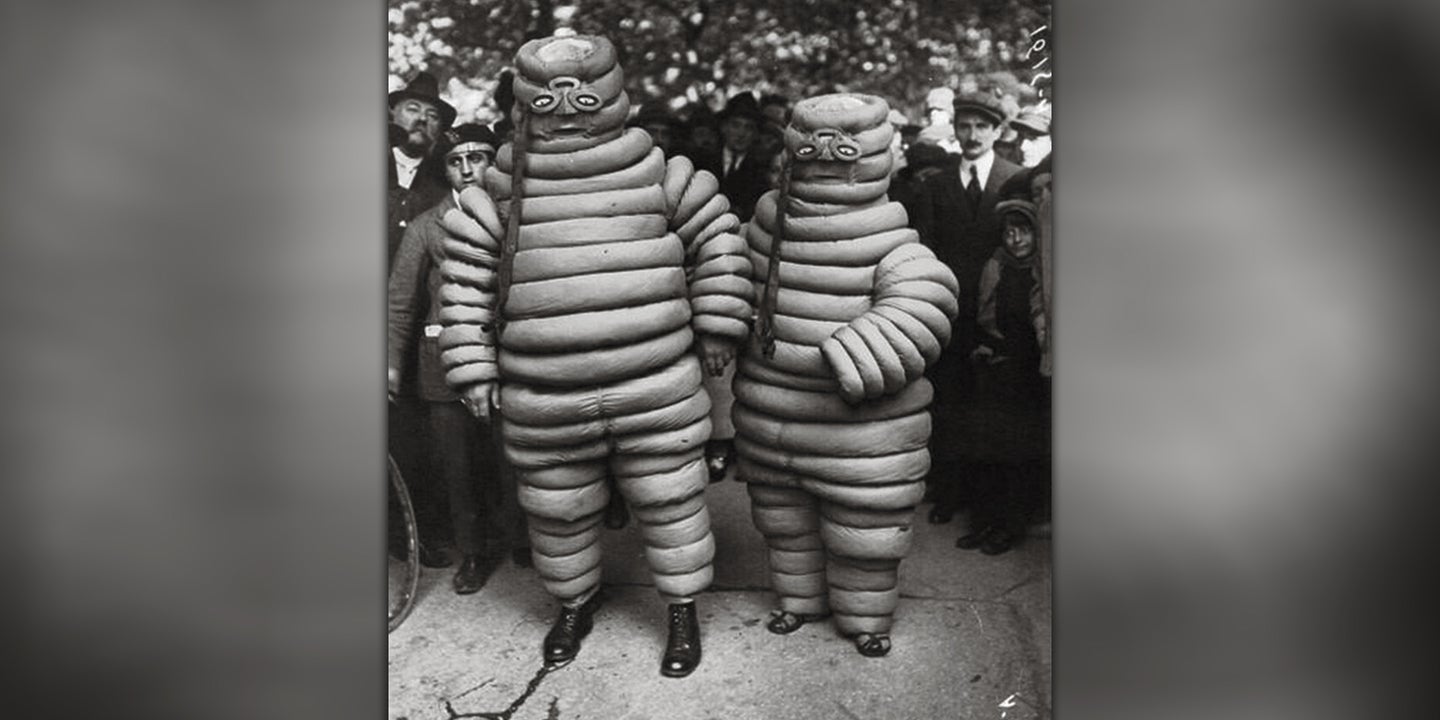 These Surreal Vintage Photos of the Early Michelin Man Are Straight Nightmare Fuel