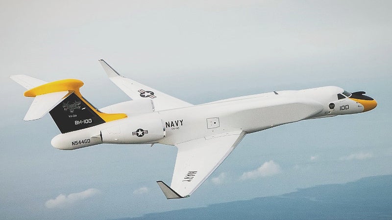 Behold The First Official Photo Of The Navy&#8217;s New NC-37B Missile Tracking Jet