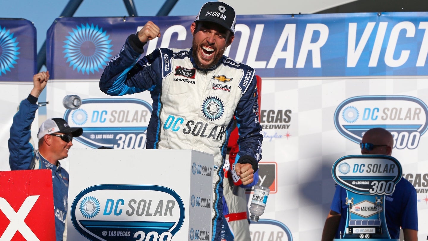 Ross Chastain Scores First NASCAR Xfinity Series Win in Las Vegas