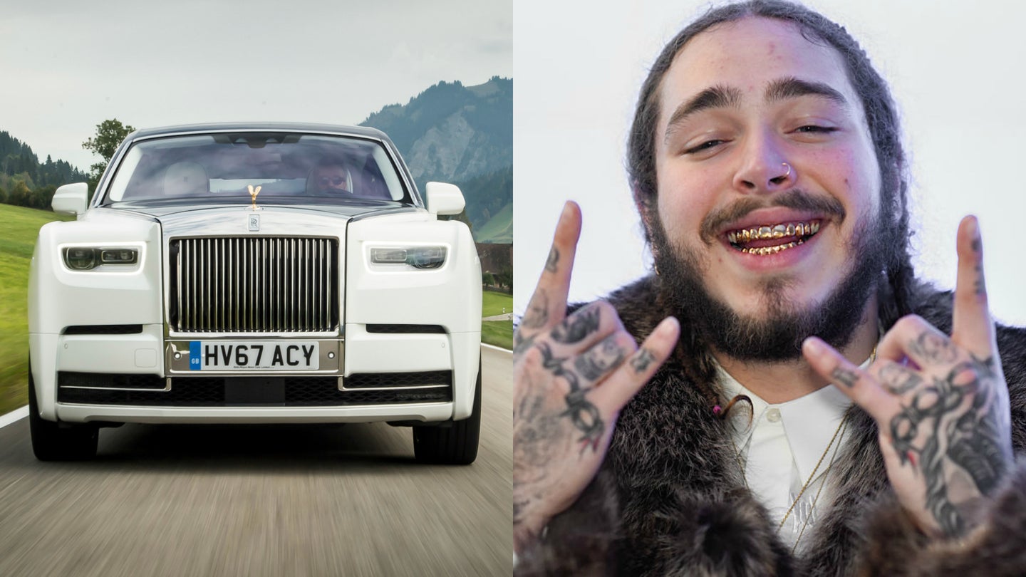 Post Malone Totaled His Rolls-Royce Wraith, Upgraded to Brand-New Phantom