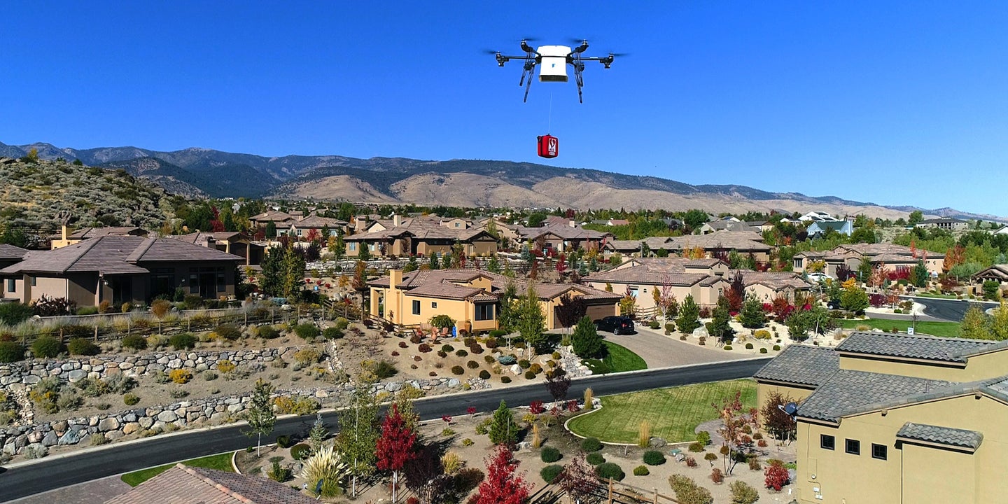 Drone Delivery Company Conducts City of Reno&#8217;s First FAA-Approved Multi-Drone Flight