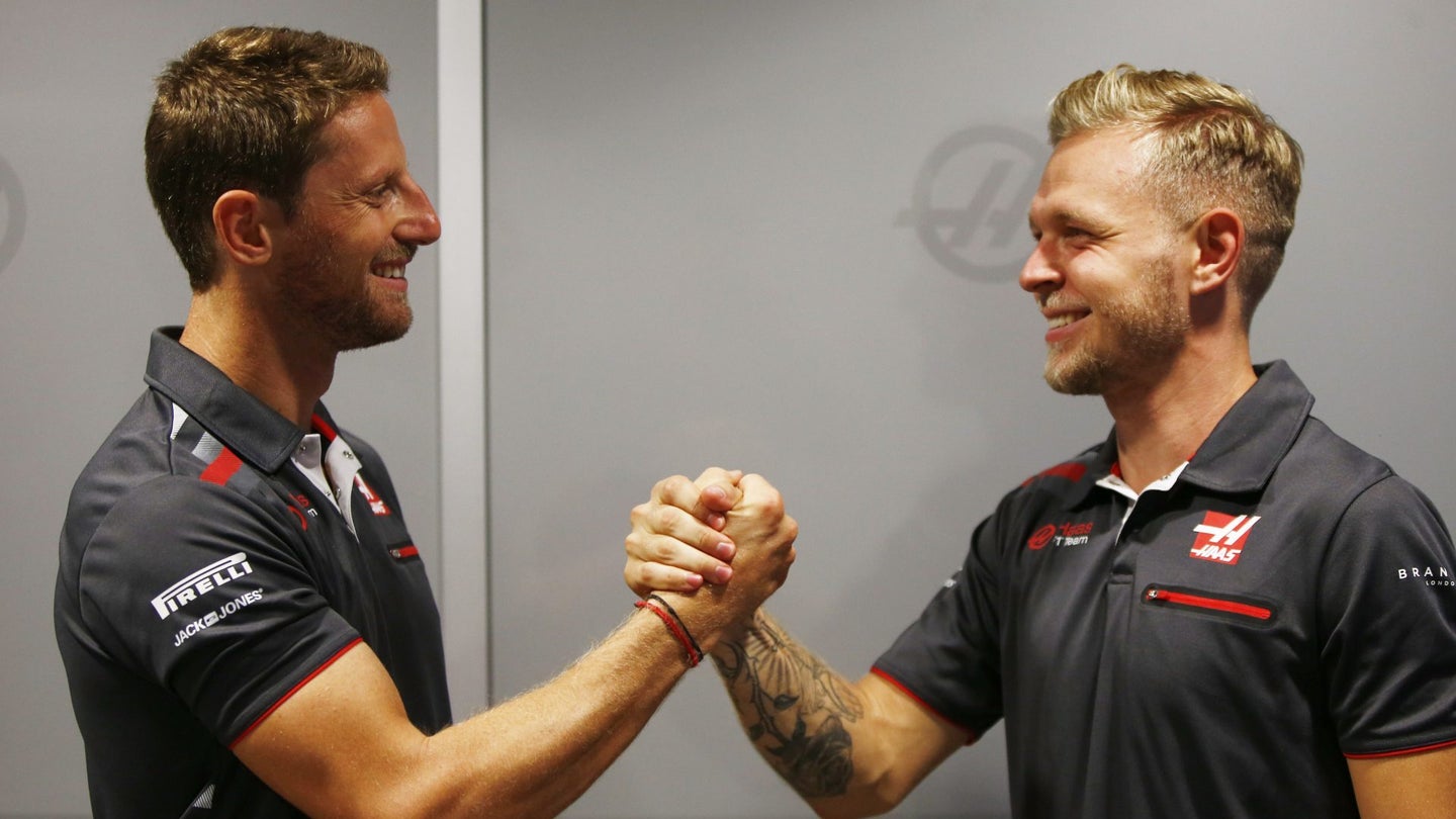Haas F1 Confirms Grosjean and Magnussen Retained for 2019
