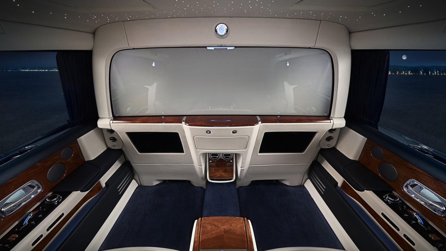 Rolls-Royce Flaunts New Privacy Suite for Extended Wheelbase Phantom