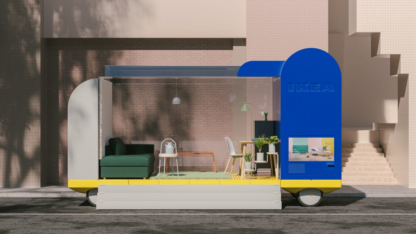 Ikea Presents ‘Spaces on Wheels’ Self-Driving Technology Concepts
