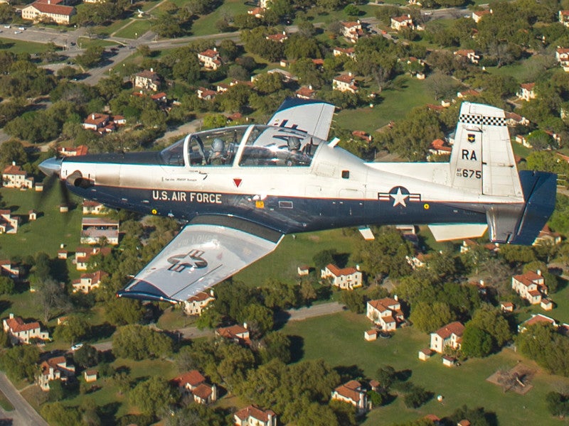 USAF T-6A Training Plane Crashes Near Shopping Mall In San Antonio, Texas (Updated)