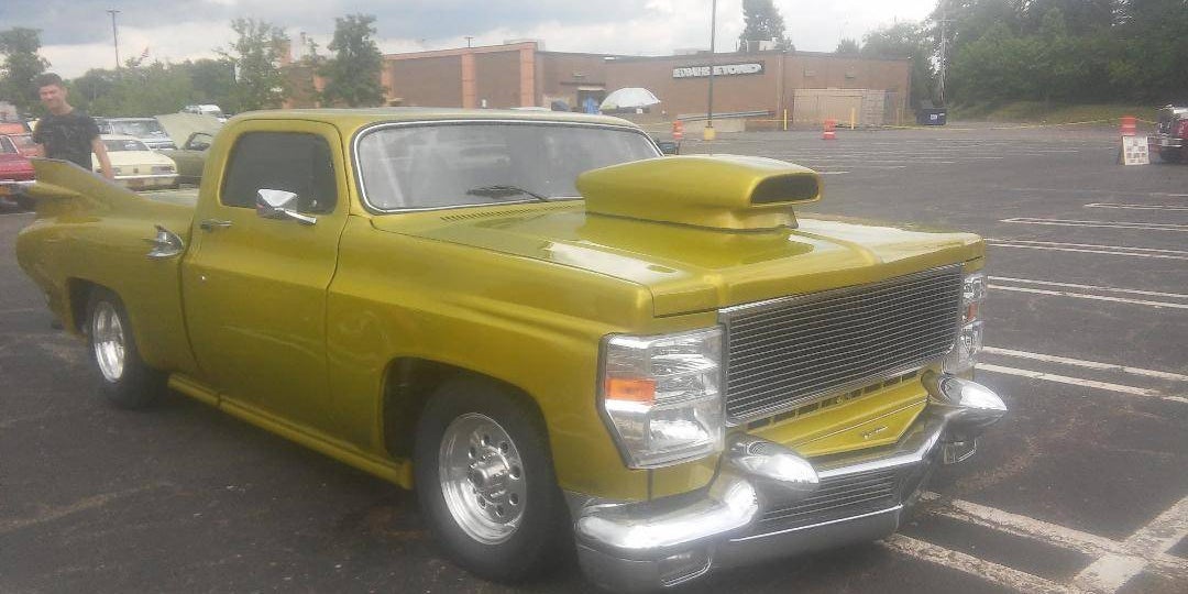 This Shocking Ford-Faced ‘Chevillac’ Pickup Can Be All Yours