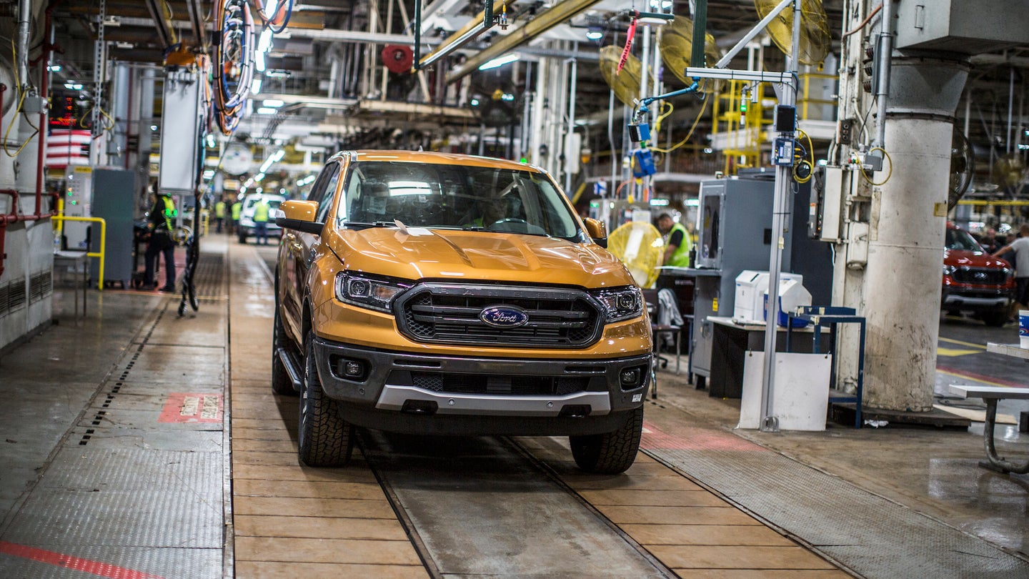 Ford Ranger Production Kicks Off Today After Eight-Year Hiatus