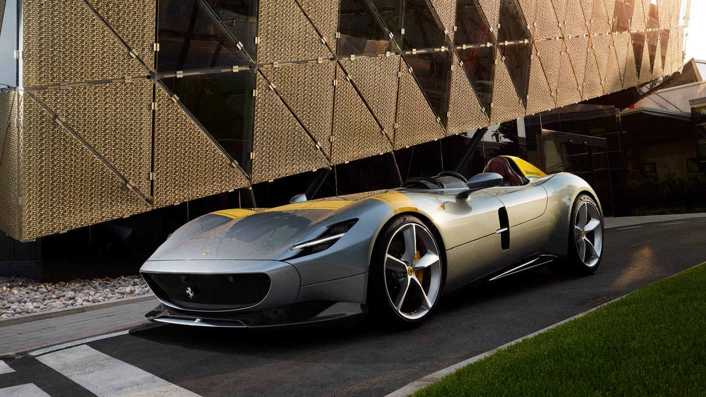 Report: Ferrari Monza SP1 and SP2 Models Won’t Be Street Legal in the US
