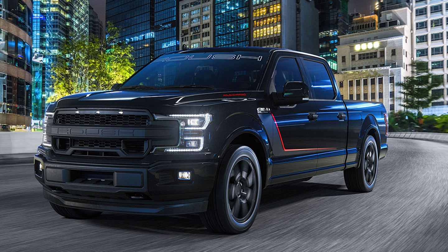 Roush Unleashes Supercharged Ford F-150 Nitemare Edition Pickup With 650 HP 2010 Ford F 150 5.4 Towing Capacity