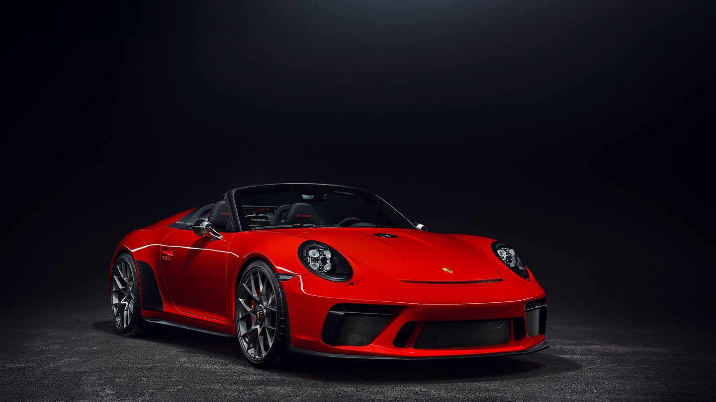 Porsche Will Build 1,948 Units of the Vintage-Inspired 911 Speedster in 2019