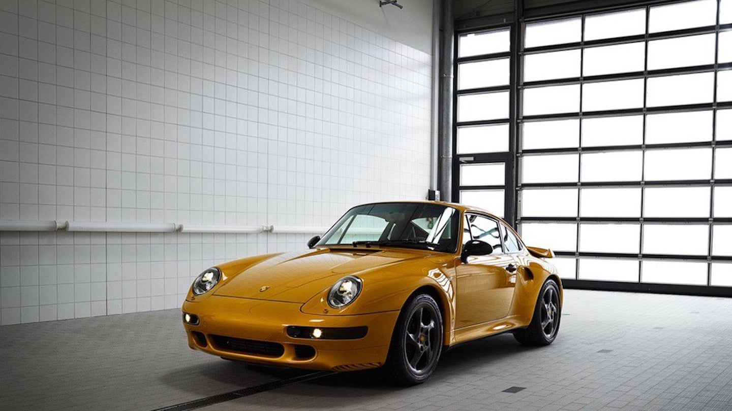 Porsche’s ‘Project Gold’ 993 Continuation Just Sold for a Colossal $3.1 Million at Auction