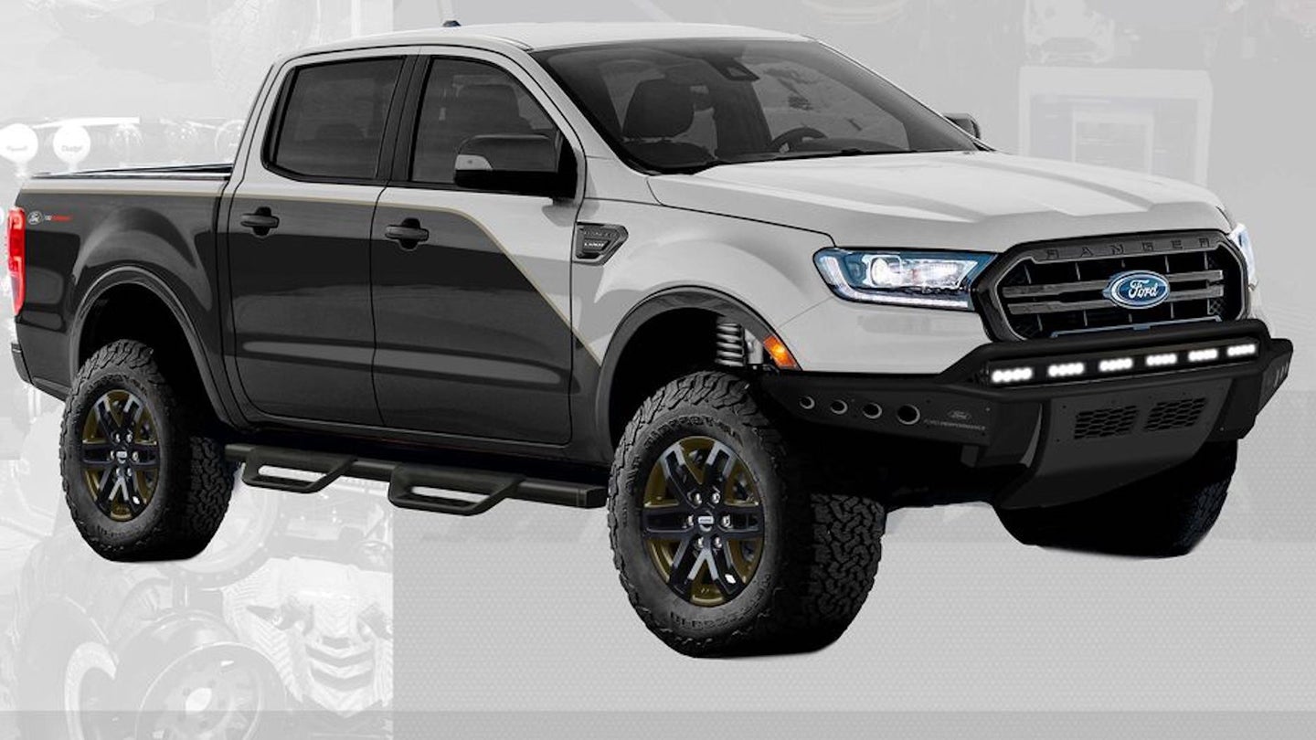 Ford Splashes Onto SEMA Scene With 7 Off-Road 2019 Ranger Concepts