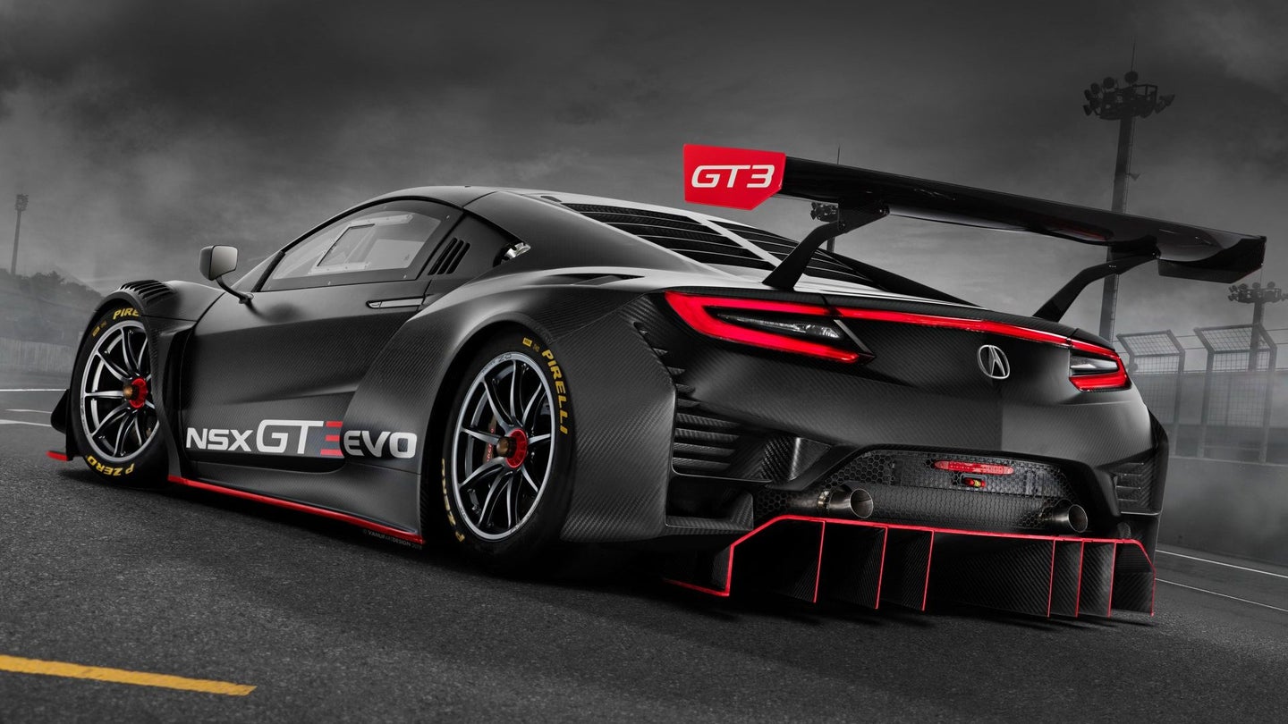 New Acura NSX GT3 Evo Looks to Retain Predecessor&#8217;s Winning Form in 2019