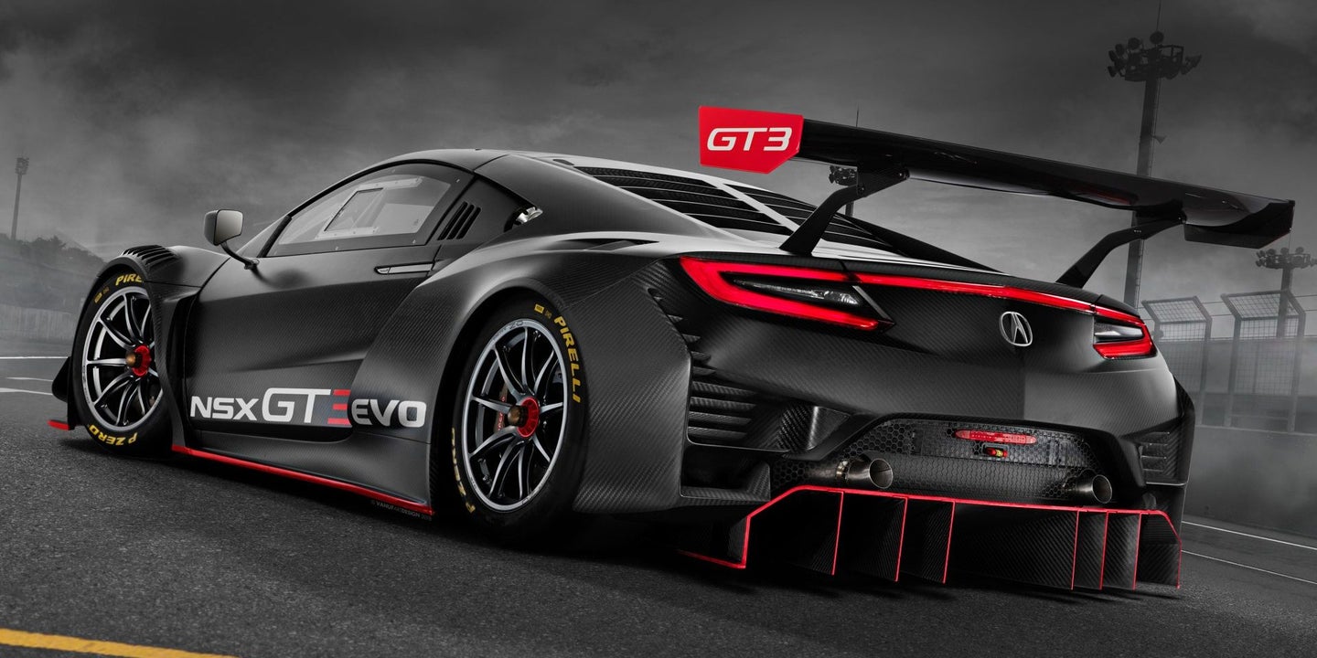 New Acura NSX GT3 Evo Looks to Retain Predecessor’s Winning Form in 2019