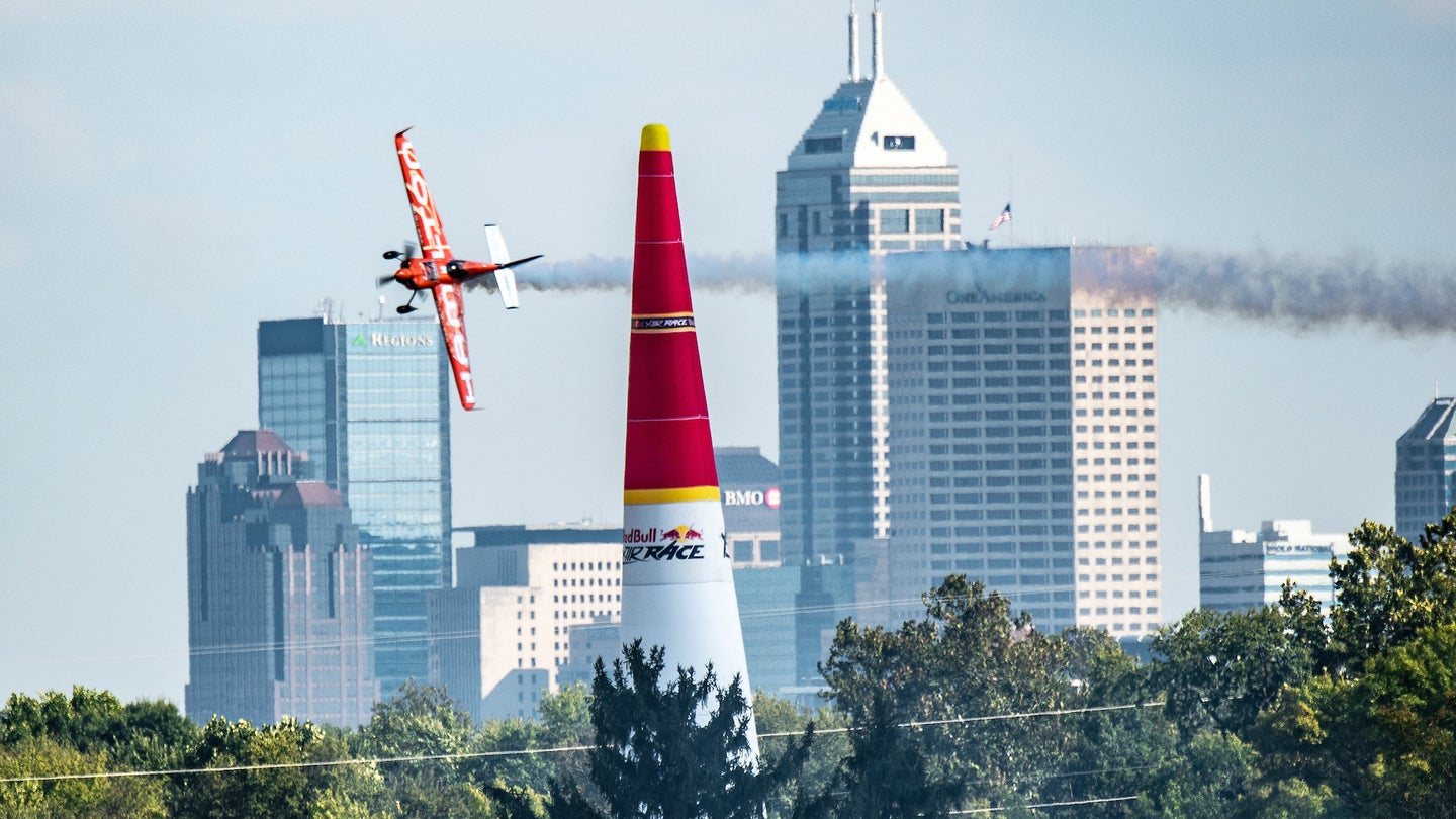 American Pilot Michael Goulian Makes History at Red Bull Air Race Indianapolis