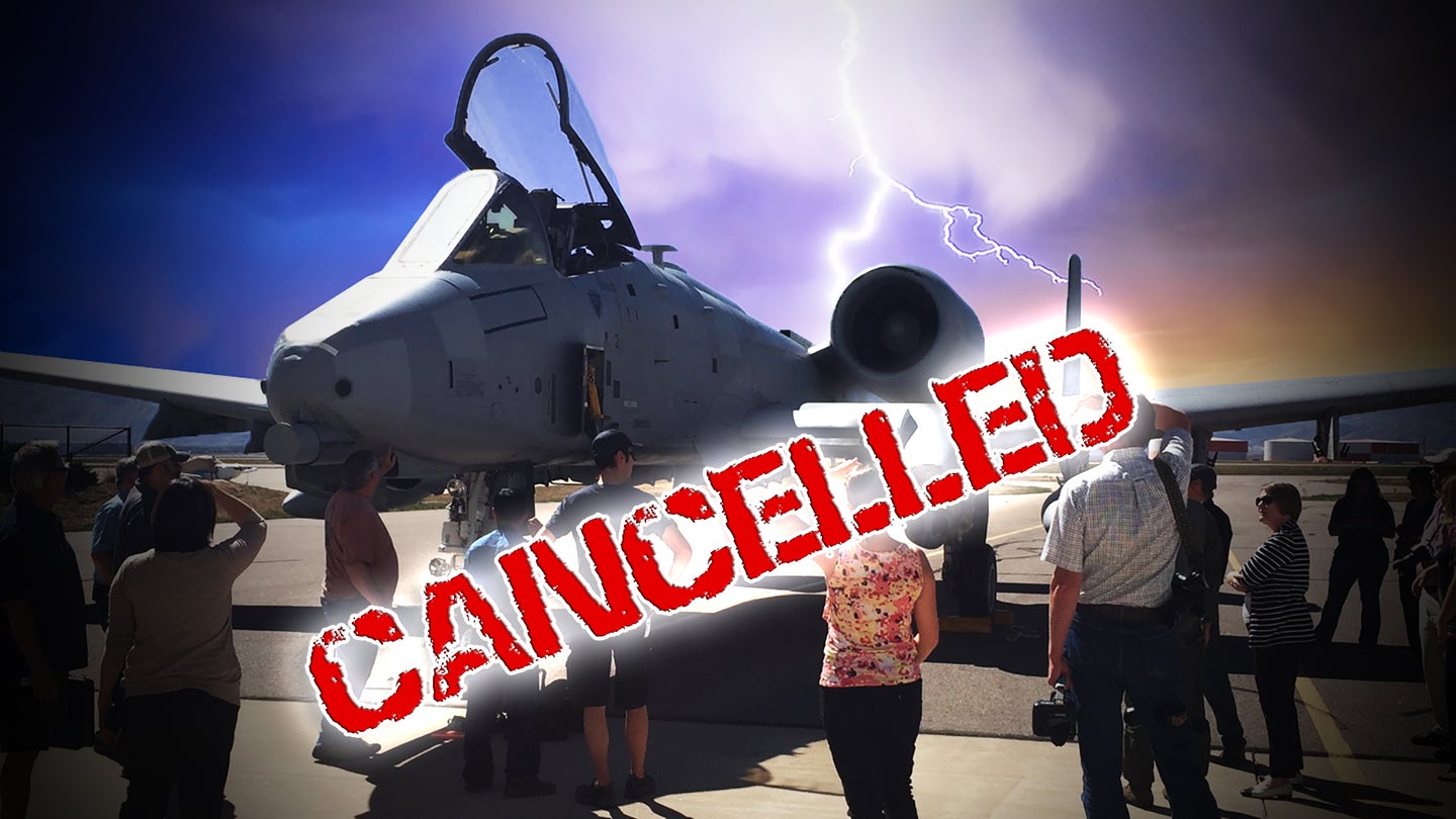 The Storm Chasing A-10 Thunderhog Program Is Officially Dead, Jet To Be Returned To USAF