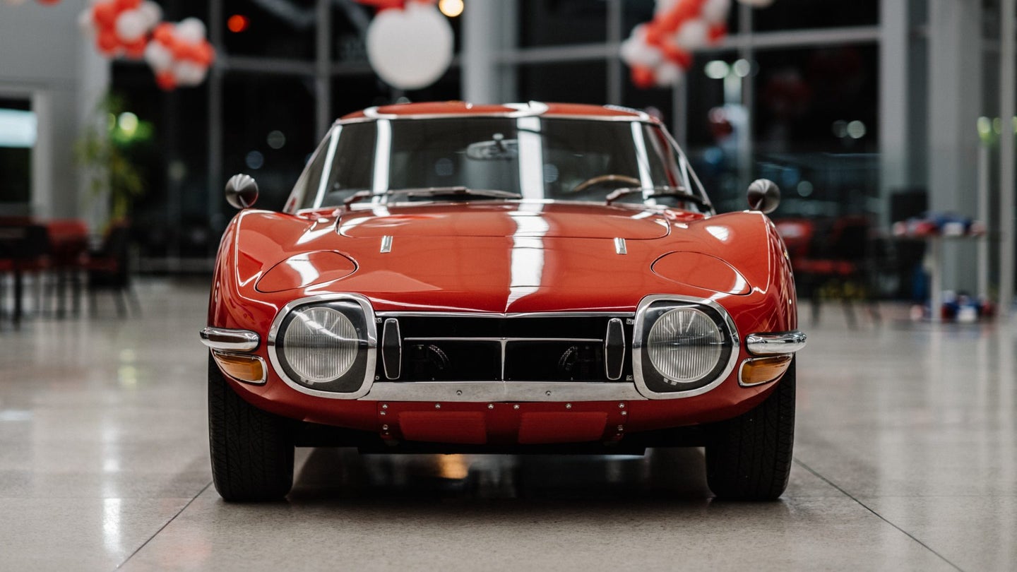One-of-62 Left-Hand-Drive Toyota 2000GT Poised to Break Records at Auction