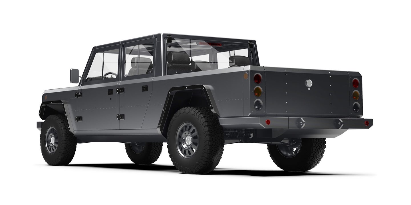 Bollinger Unveils Electric B2 Pickup Truck, Claims Production Will Start in 2020