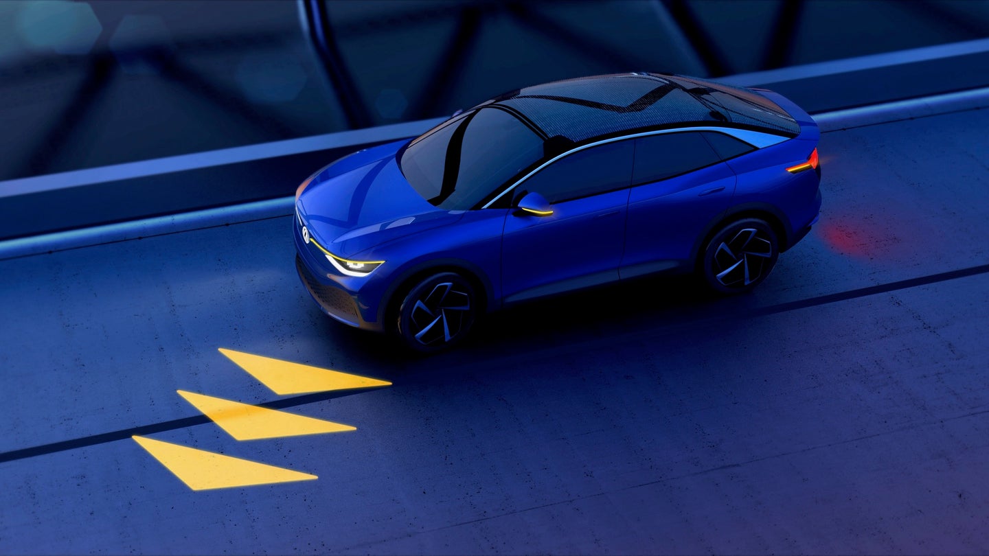 Volkswagen Wants to Communicate Safety Messages Using Car Lights