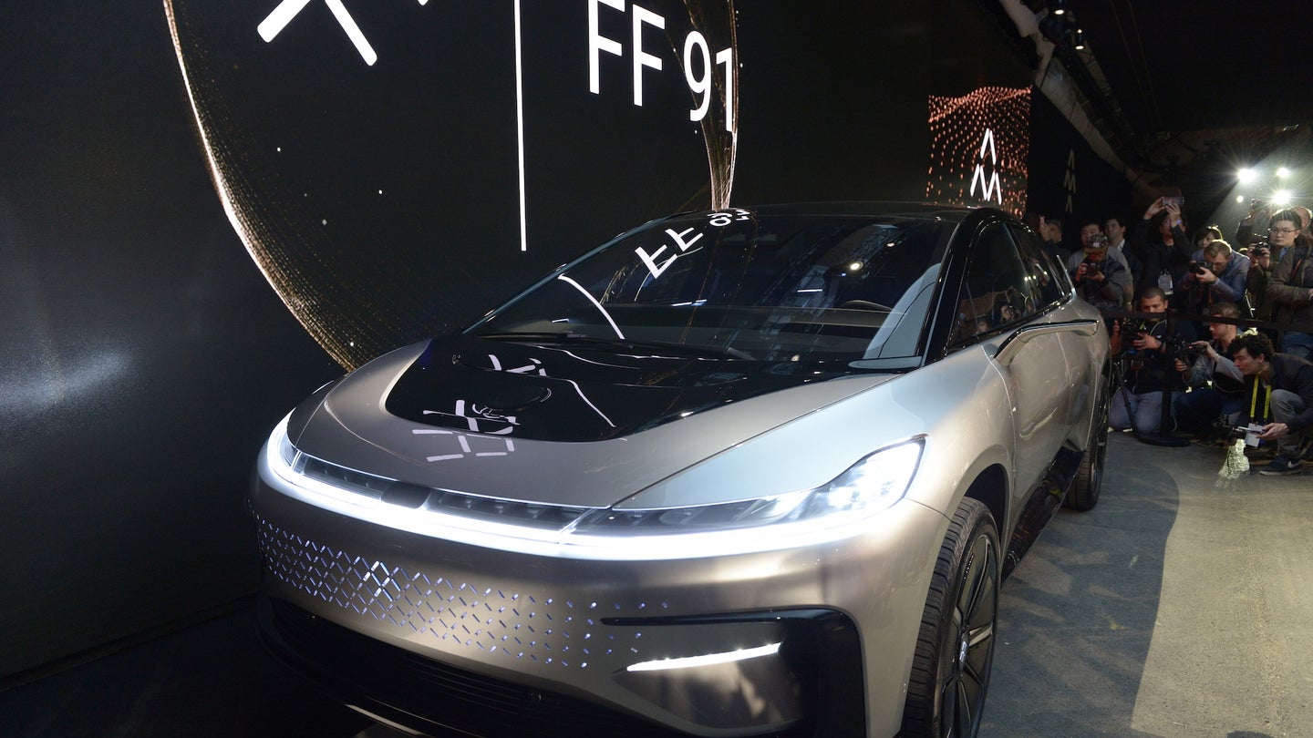 Faraday Future Co-Founder Quits, Calls EV Startup &#8216;Insolvent&#8217;