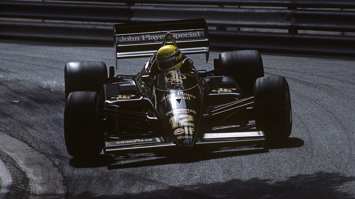 One of Ayrton Senna&#8217;s Race-Worn Lotus F1 Helmets Is for Sale