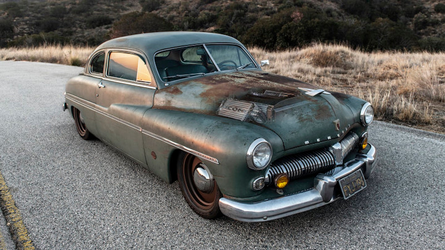 The Icon Derelict 1949 Mercury Coupe at SEMA Is All-Electric