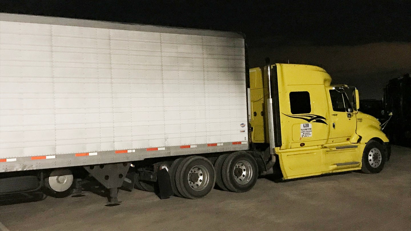 Cops Find 1,200 Pounds of Liquid Meth Worth $4.4M Hidden in Semi-Truck’s Fuel Tank