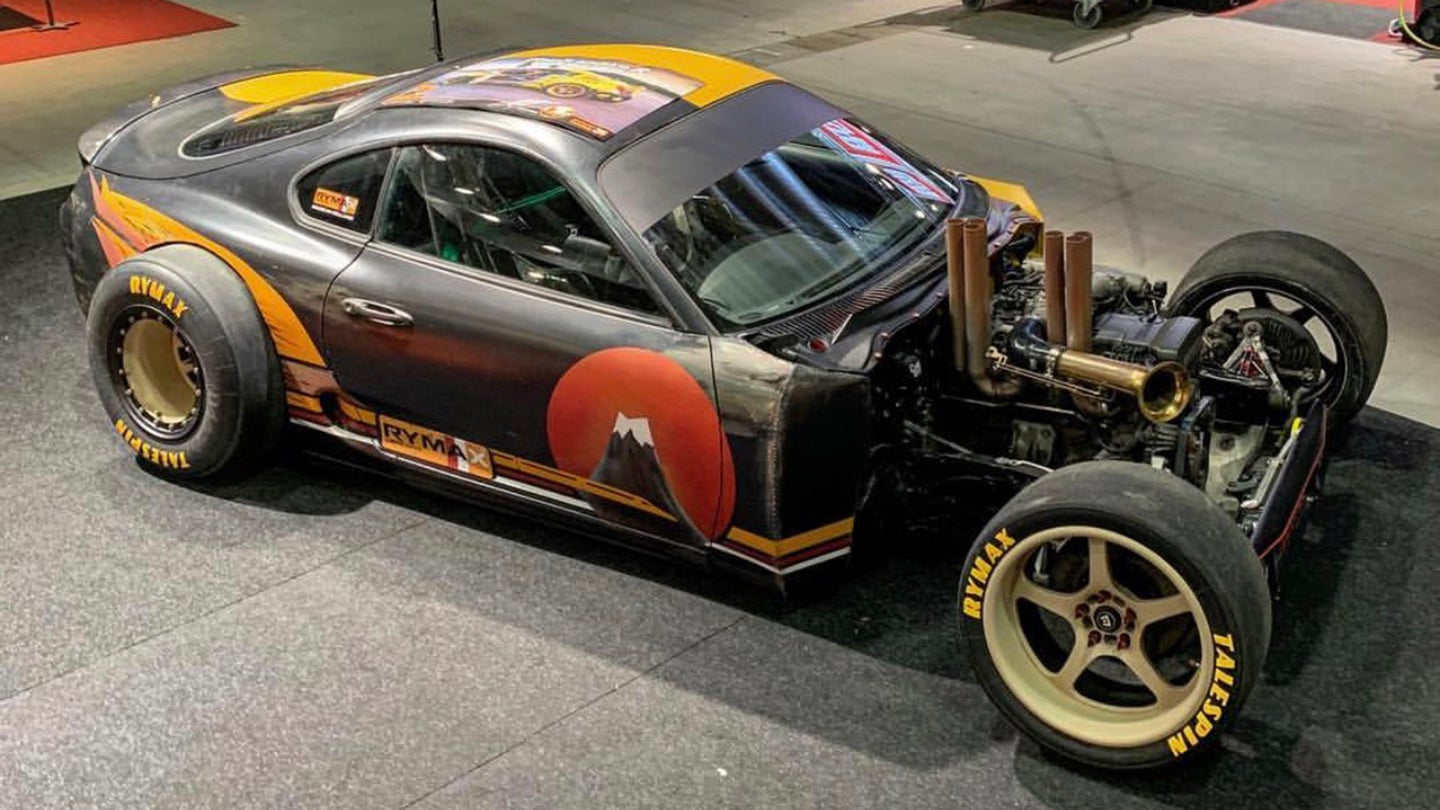 This MK4 Toyota Supra Hot Rod Drift Car Doesn’t Care for Sacred Cows