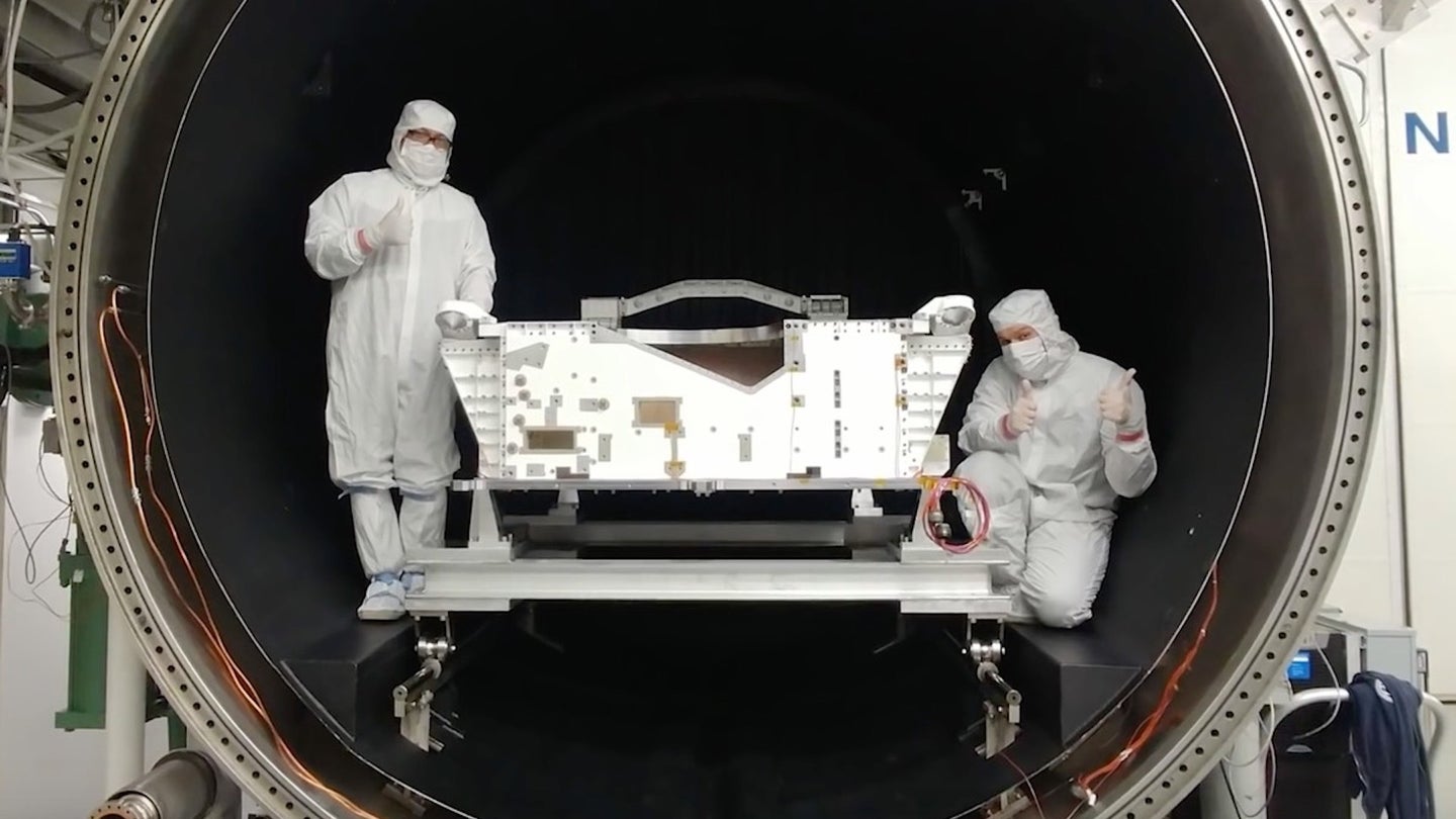 Watch the Mars 2020 Rover Receive Special Paint Job to Withstand Harsh Elements