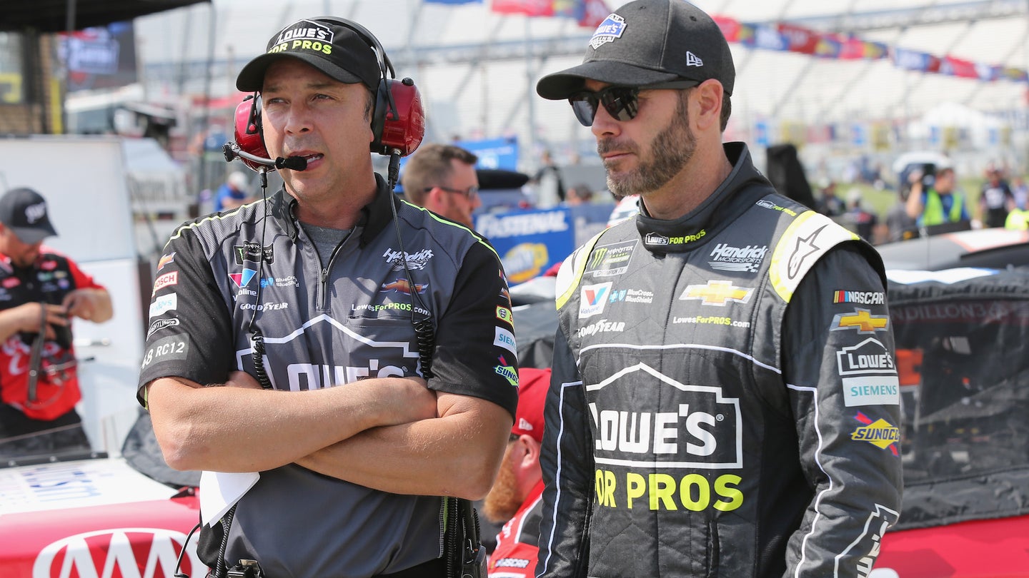 NASCAR Super Duo Jimmie Johnson and Chad Knaus to Split up After 2018