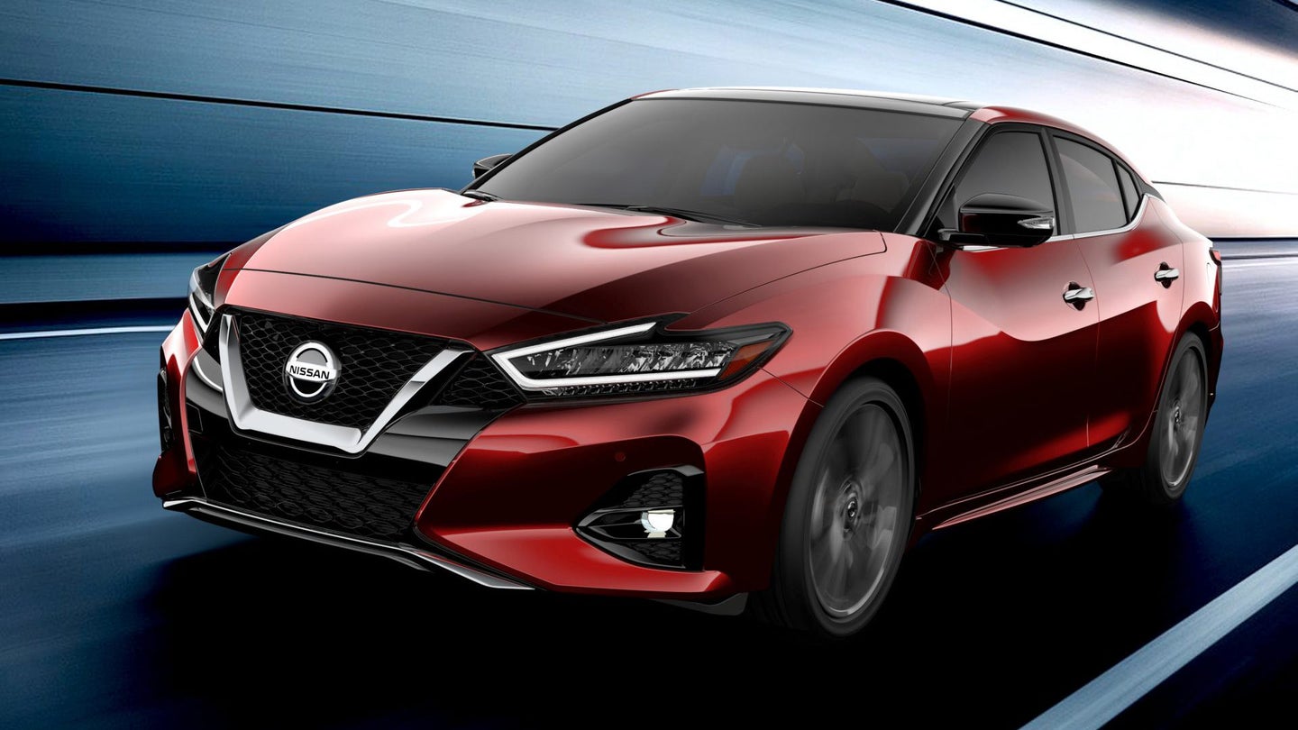 Here’s Your First Look at the Facelifted 2019 Nissan Maxima