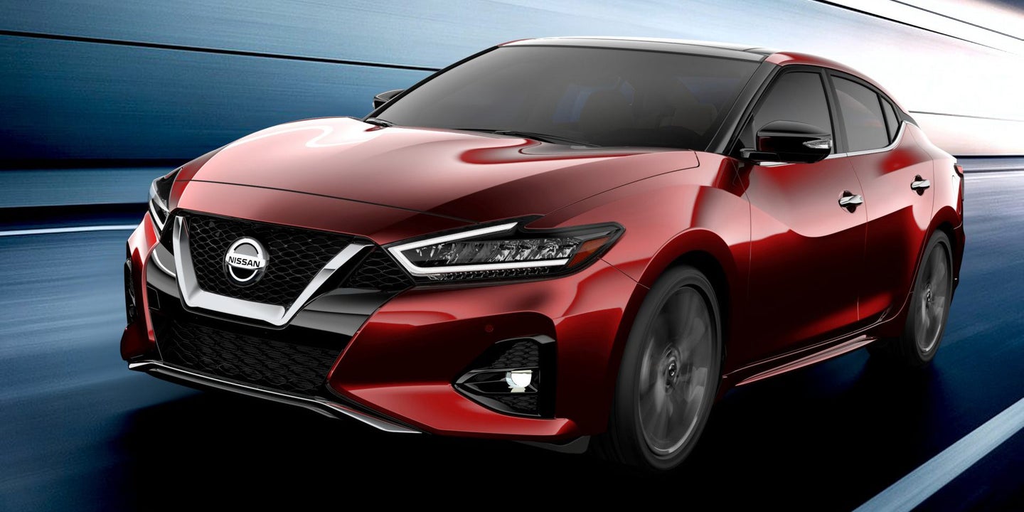 Here’s Your First Look at the Facelifted 2019 Nissan Maxima