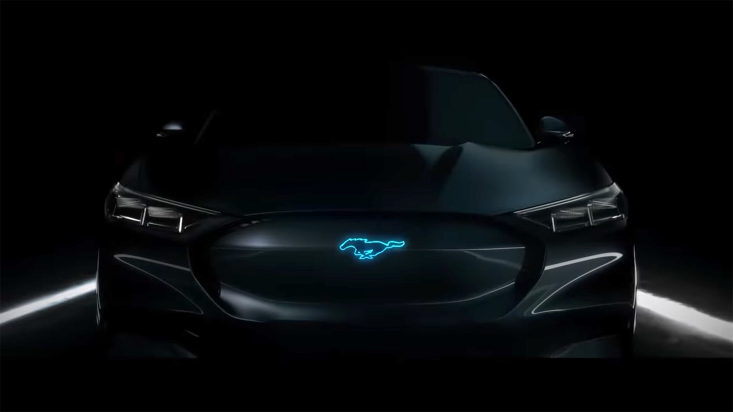 Hmm, What&#8217;s This Mysterious Electric Mustang Concept in Ford&#8217;s New Ad?