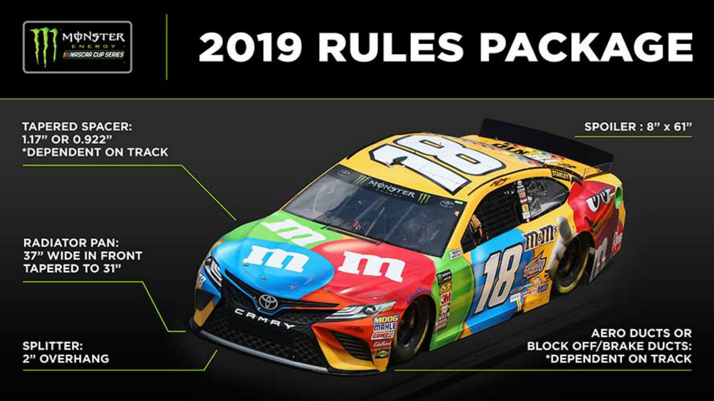 NASCAR Unveils New 2019 Cup Series Rules Package