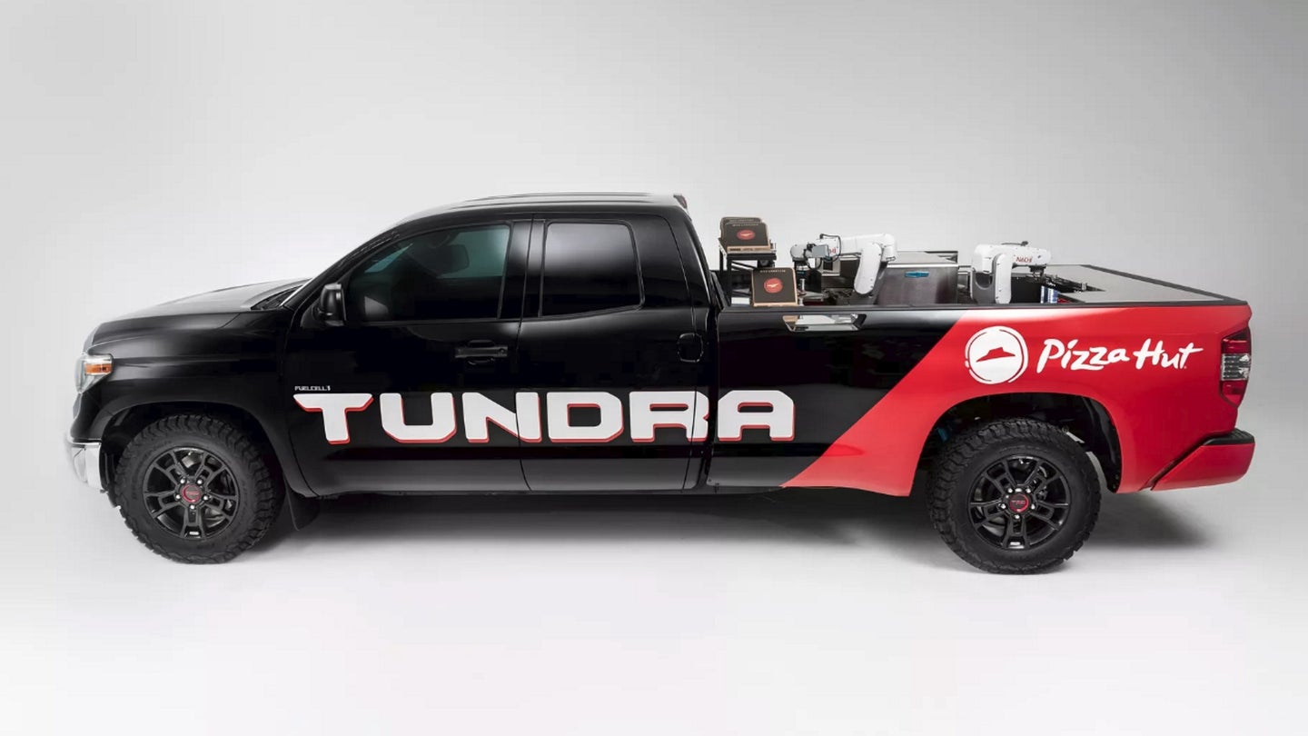 The Toyota Tundra PIE Pro Is a Hydrogen-Powered Mobile Pizza Factory