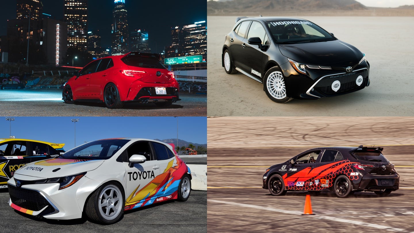 The Finest Lineup of SEMA 2018 Is… The Toyota Corolla Hatchback?