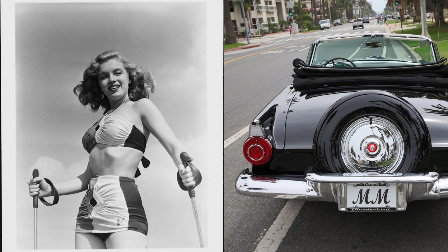 Marilyn Monroe’s Personal Ford Thunderbird Is Going to Auction