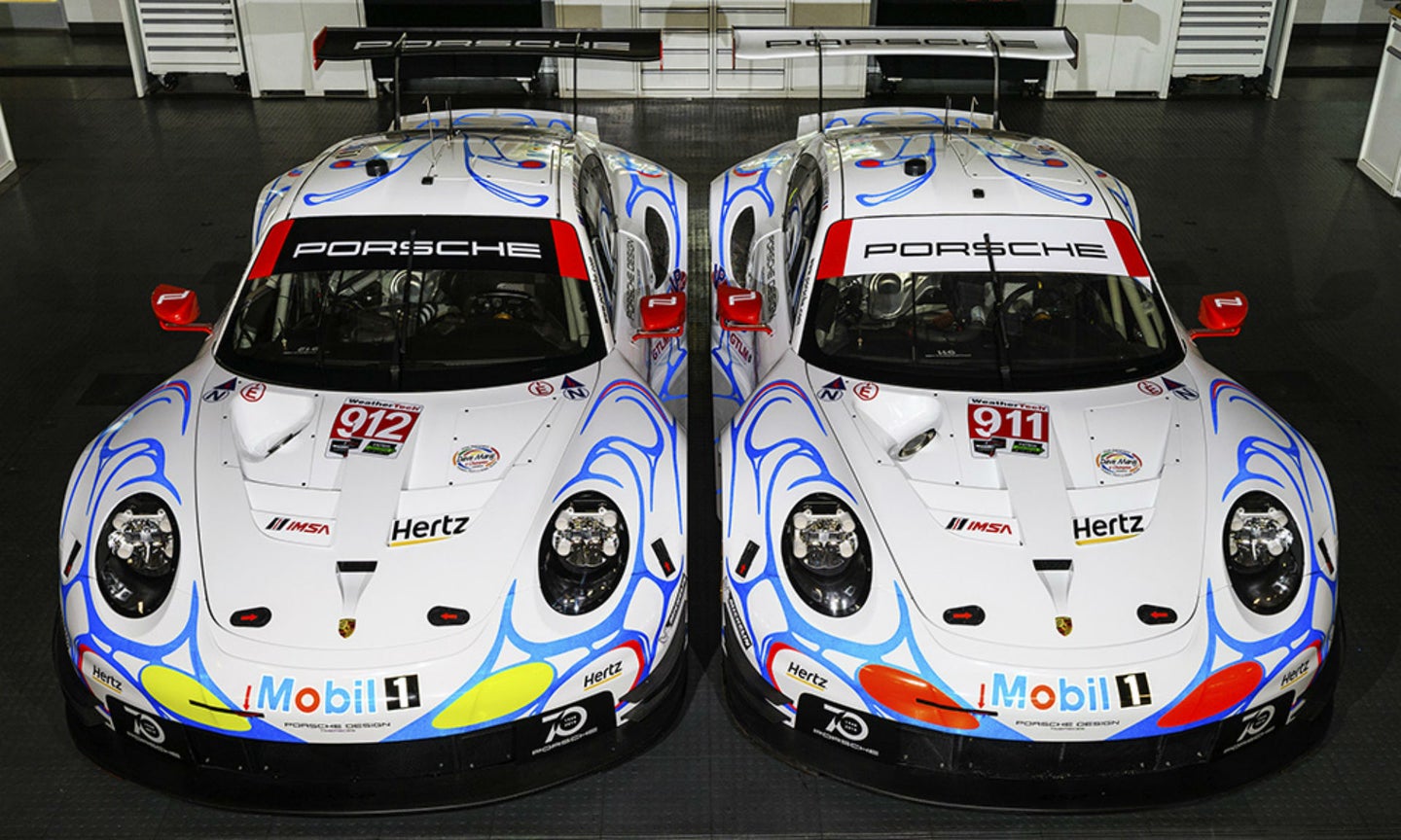 Porsche to Run 1998 Throwback Mobil 1 Livery at Petit Le Mans